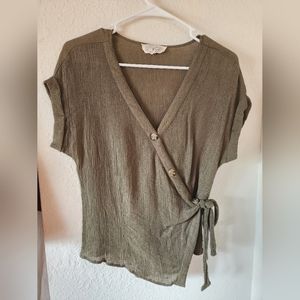 Earthy toned top